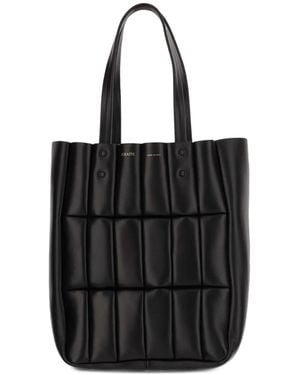 KHAITE Small Zoe Tote Bag - Black