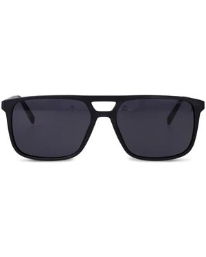 Tommy Hilfiger Lunettes De Soleil À Monture Rectangulaire - Blue