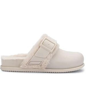 Melissa Mules Cozy Warm - White