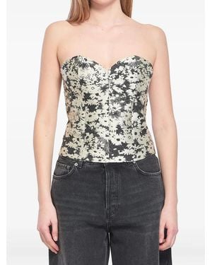 Stella McCartney Bustier Top - Blue