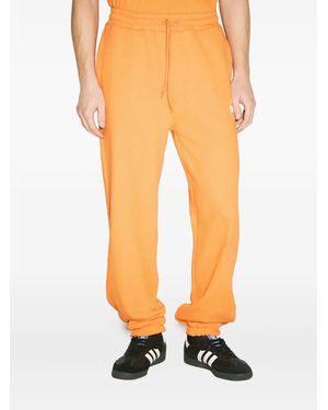 BOILER ROOM Cotton Track Pants - Orange