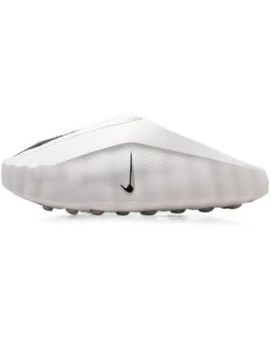 Nike Mind 001 Perforated Mules - White