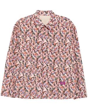 CROQUIS Floral-Print Shirt - Red