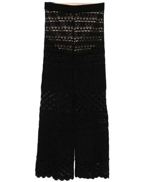 Semicouture Knited Pants - Black