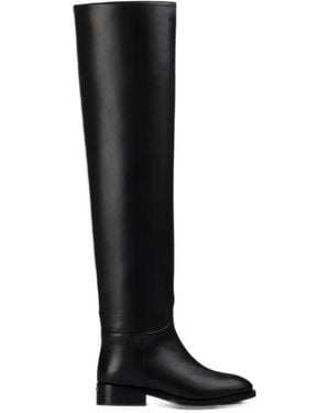 Le Silla Charlotte Over-The-Knee Boots - Black