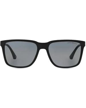 Emporio Armani Square-Framed Sunglasses - Grey