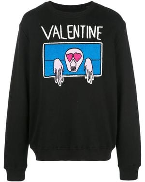 Haculla Valentine Sweatshirt - Black