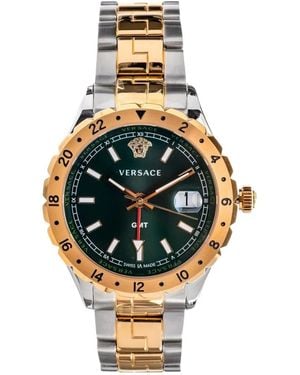 Versace Hellenyium 42Mm Watch - Metallic