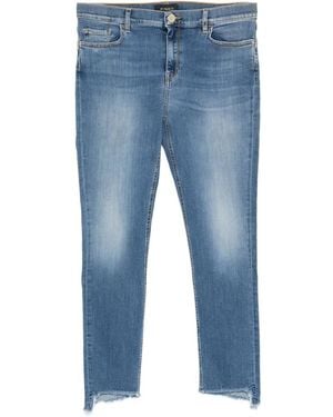 Pinko Sabrina Frayed Skinny Jeans - Blue