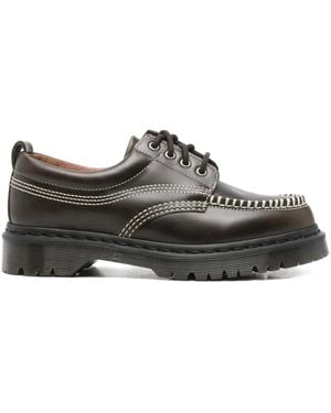 Dr. Martens Leather Derby Shoes - Black