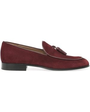 Gianvito Rossi Julio Loafers - Red