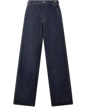 Roberto Cavalli Rc-Monogram Jeans - Blue