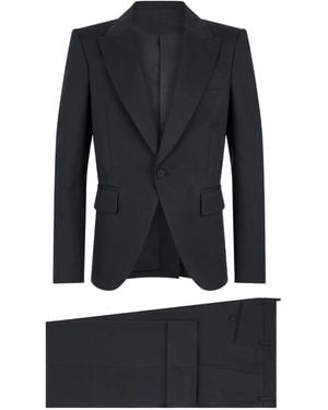 DSquared² Notched Pocket Suit - Black
