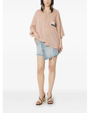 Undercover Pocket-Detail Shirt - Natural