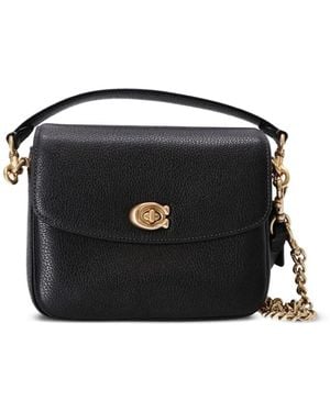 COACH Cassie 19 レザーショルダーバッグ - ブラック
