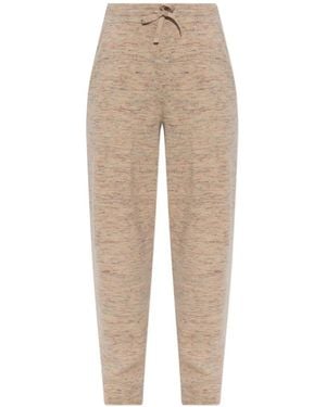 Isabel Marant Kira Drawstring Track Trousers - Natural