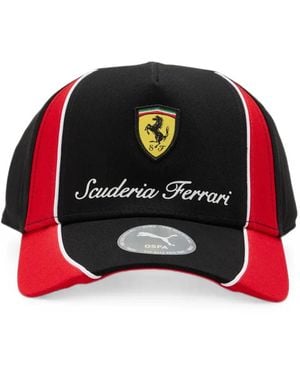PUMA Logo-Patch Baseball Cap - Red