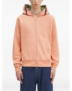 A Bathing Ape Shark-Motif Zip-Up Hoodie - Blue