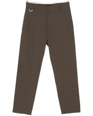 Low Brand Straight-Leg Trousers - Grey