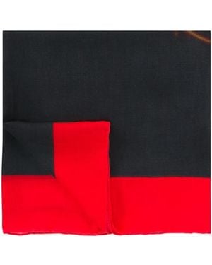 Givenchy Skull And Crossbones Print Scarf - Multicolour