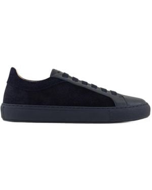 Band of Outsiders Baskets Echo À Empiècements - Blue