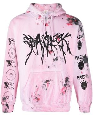 WESTFALL Hoodie Baseck Collab À Imprimé Graphique - Rose