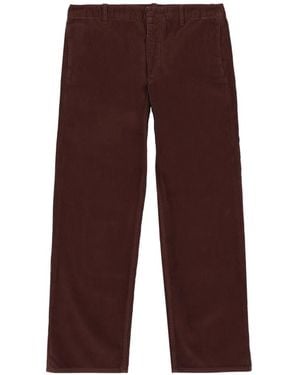 Fortela Jamie Welt-Pocket Corduroy Pants - Purple