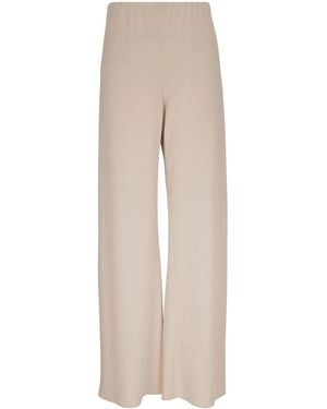 Vince High-Waist Wide-Leg Pants - Natural