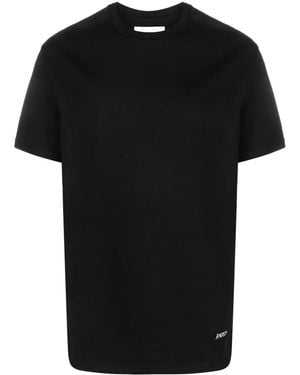 Jil Sander ロゴ Tシャツ - ブラック
