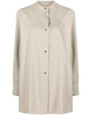 Studio Nicholson Kavali Long-Sleeve Shirt - Natural