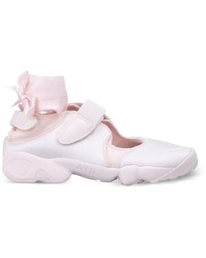 Nike Air Rift Se Split-Toe Ribbon-Tie Trainers - Pink