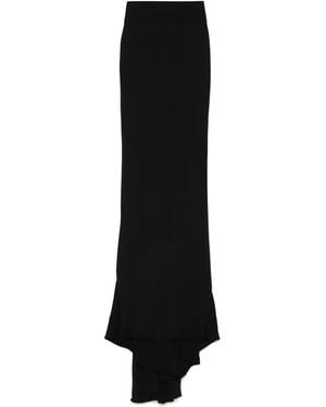 Rick Owens Al Maxi Skirt - Black