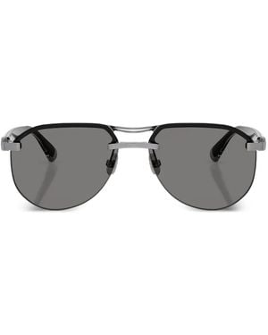 Brunello Cucinelli Carlito B Sunglasses - Grey