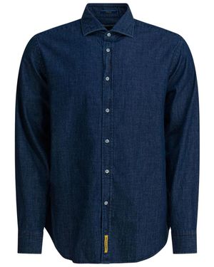 B.D. Baggies Buttoned Cotton Shirt - Blue
