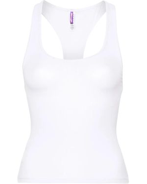 Maison Close La Femme Amazone Racerback Tank Top - White
