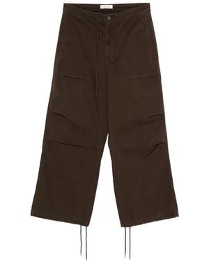 Entire studios Drawstring Cargo Trousers - White