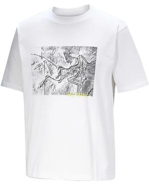 Arc'teryx Kragg T-Shirt mit grafischem Print - Weiß
