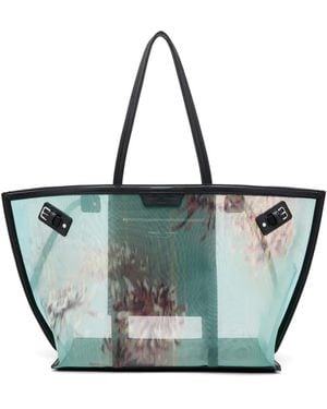 Proenza Schouler Days Mesh Tote Bag - Blue