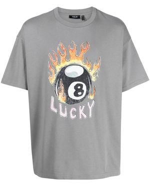 FIVE CM Camiseta Con Estampado Gráfico - Gris