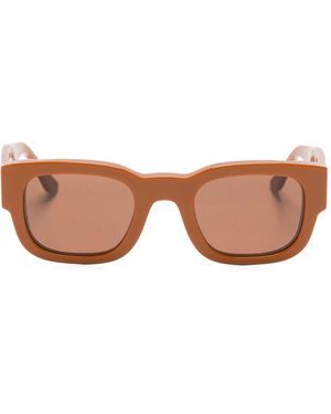Thierry Lasry Foxxxy Rectangle-Frame Sunglasses - Brown