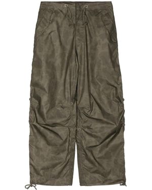 Alpha Industries Pantaloni Dritti Con Coulisse - Verde