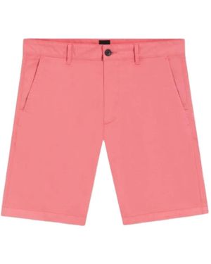 BOSS Slim-Fit Chino Shorts - Pink