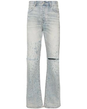 Amiri Shotgun Straight-Leg Jeans - Grey
