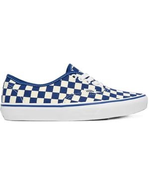 Vans Authentic Checkerboard Sneakers - Blue