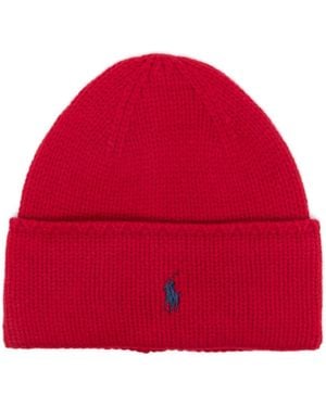 Polo Ralph Lauren Fisherman's Knit Embroidered Beanie