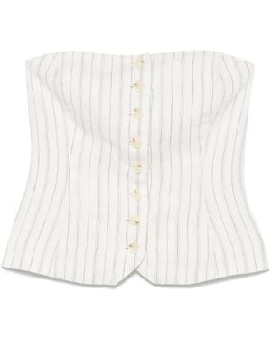 Samsøe & Samsøe Saellena Top - White