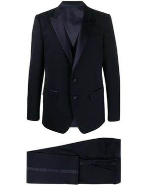 Dolce & Gabbana Martini-Fit Wool-Silk Tuxedo Suit - Blue