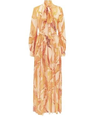 Alexis Mazzara Midi Dress - Metallic