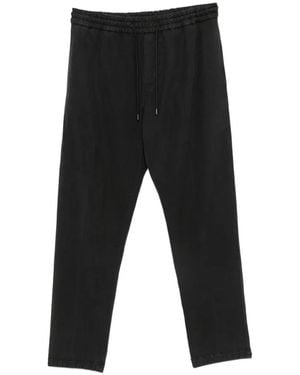 Dondup Drawstring-Waistband Pants - Black