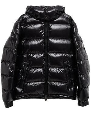Moncler Quilted Hooded Jacket - Black